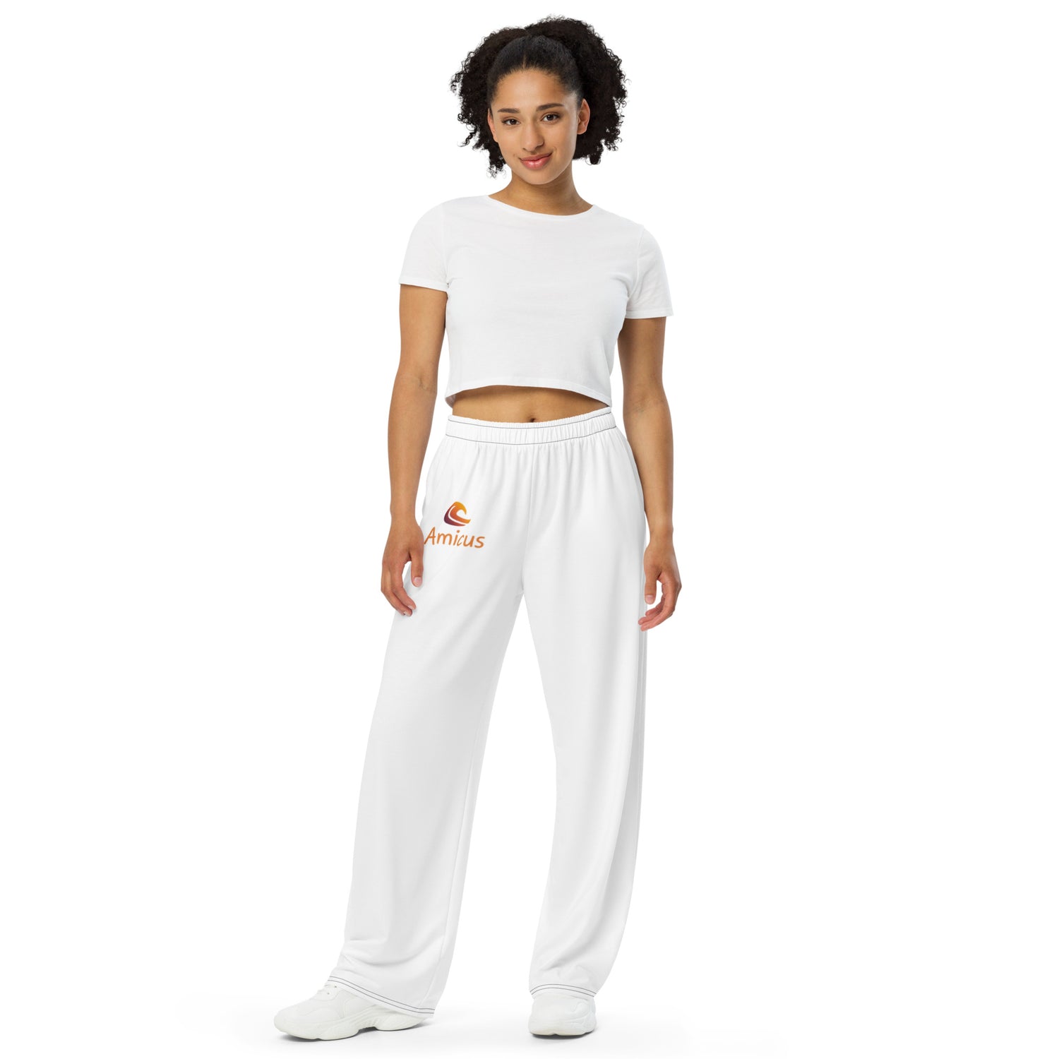 Unisex Wide-Leg Sweatpants